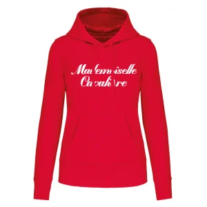 SWEAT CAPUCHE M.C ROUGE / Logo au choix