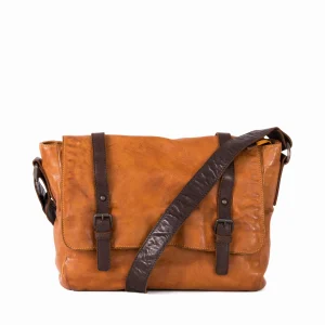 Sac bandouliere Gianni conti Vintage 4203350 25 cognac