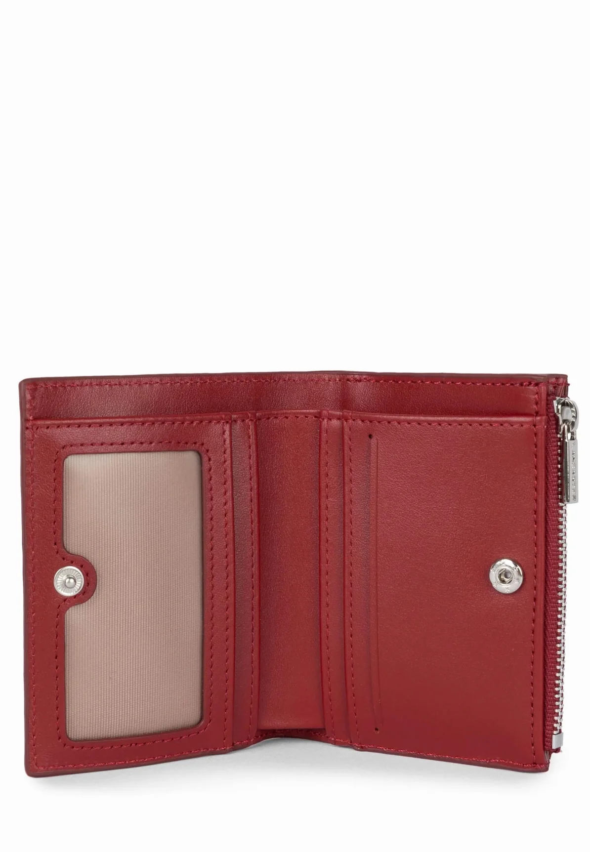 Porte feuille Lancaster Paris pm 131-029 Carmin – Image 2