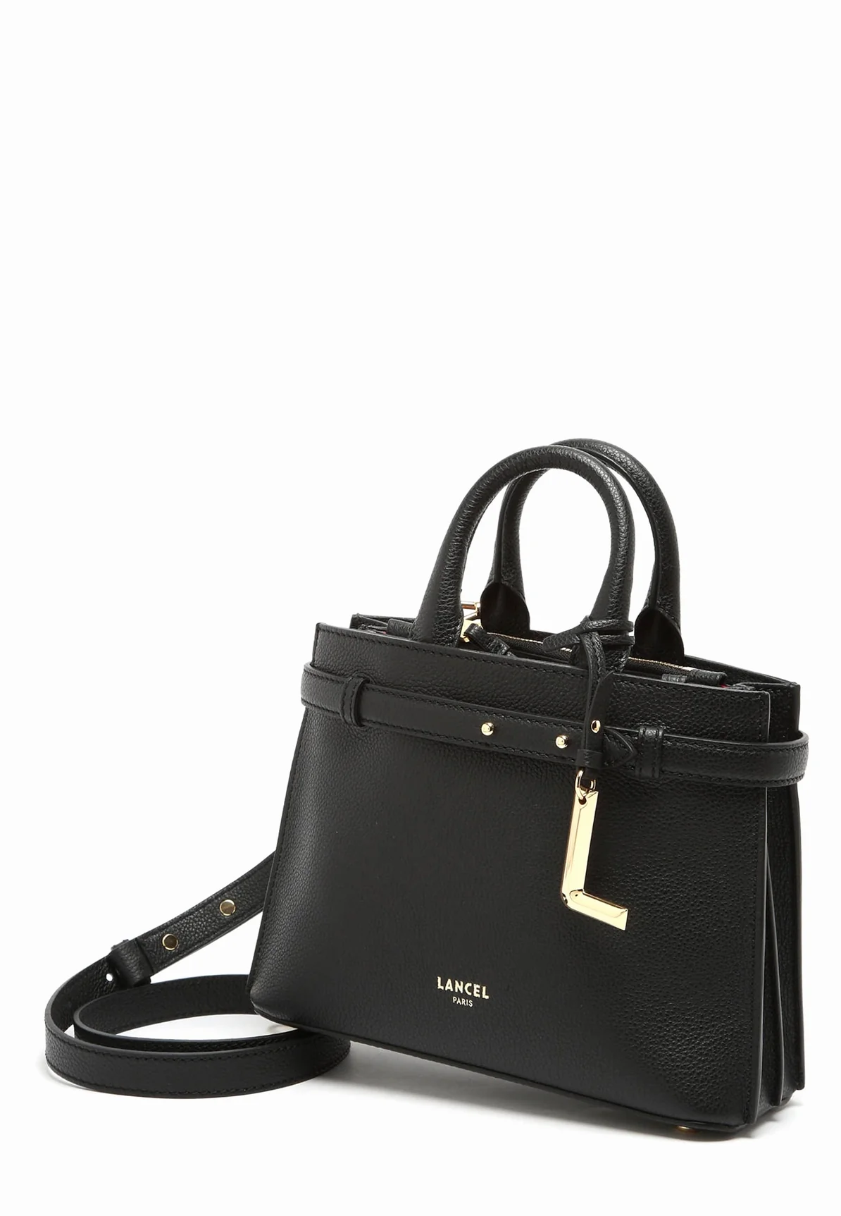Sac a main Lancel Faubourg A13527 10 noir – Image 2