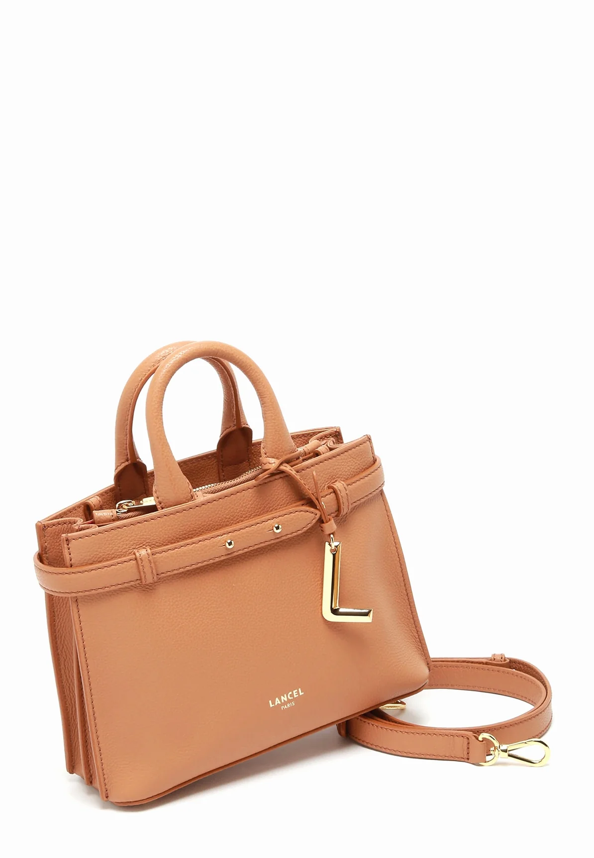 Sac a main Lancel Faubourg A13527 20 camel – Image 2