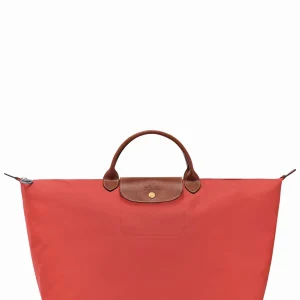 Sac Longchamp Le pliage original P94 tomate
