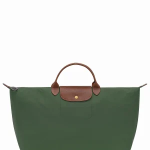 Sac Longchamp Le pliage original P95 vert anglais