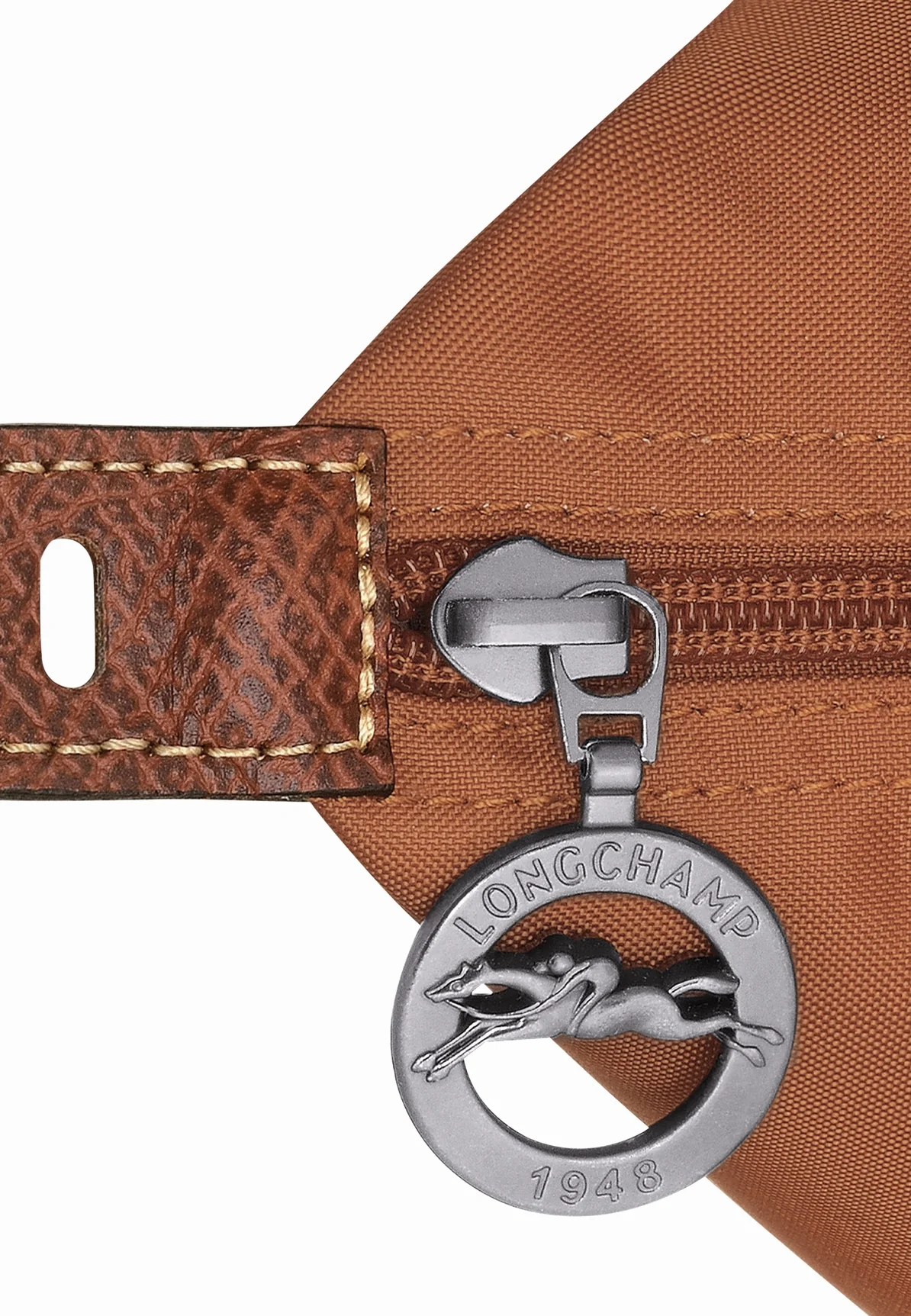 Sac Longchamp Le pliage original 504 cognac – Image 4
