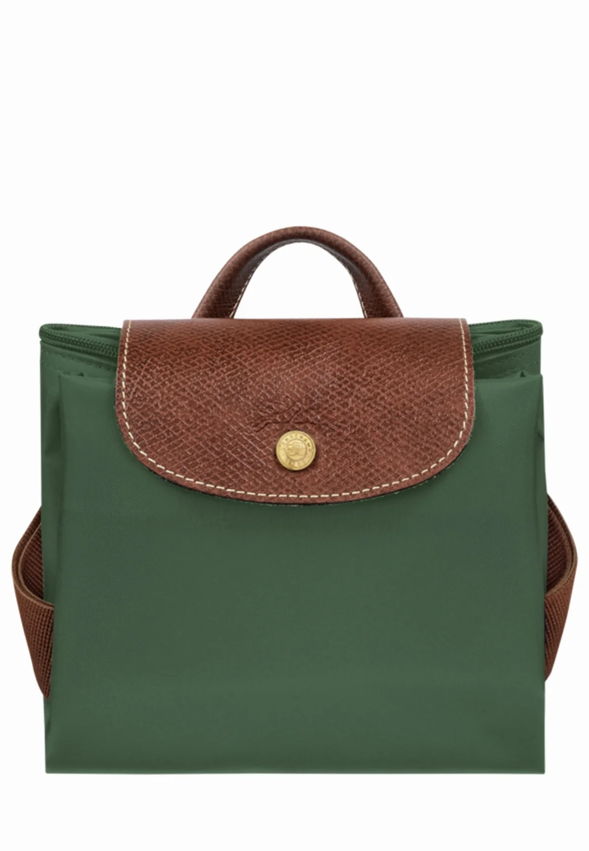 Sac Longchamp Le pliage original P95 vert anglais – Image 5
