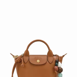 Sac Longchamp Le pliage ceramique M19 cajou