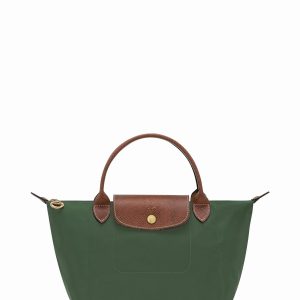 Sac Longchamp Le pliage original P95 vert anglais