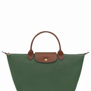 Sac Longchamp Le pliage original P95 vert anglais