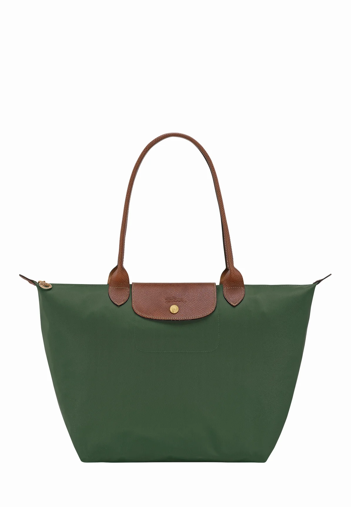 Sac Longchamp Le pliage original P95 vert anglais