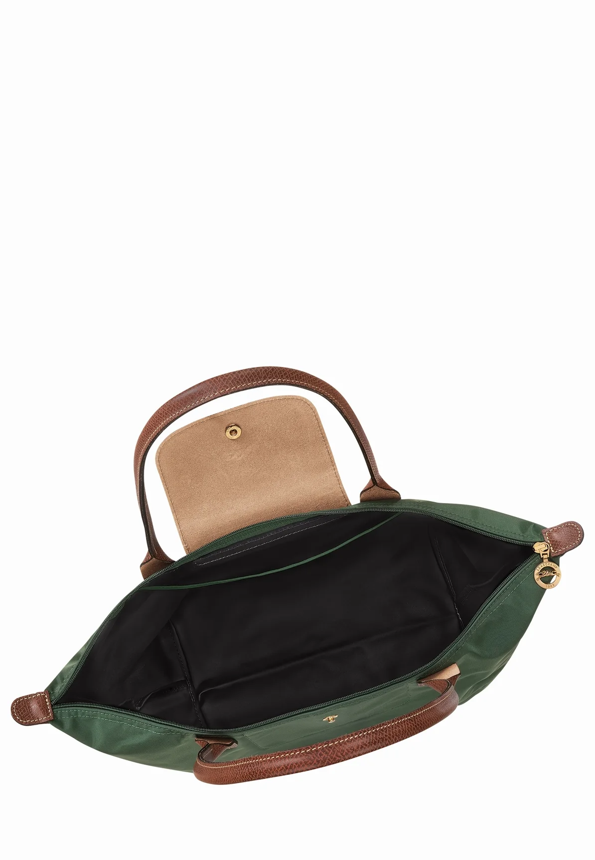 Sac Longchamp Le pliage original P95 vert anglais – Image 3