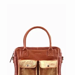 Sac a main Paul marius Le dandy Le dandy Naturel dore