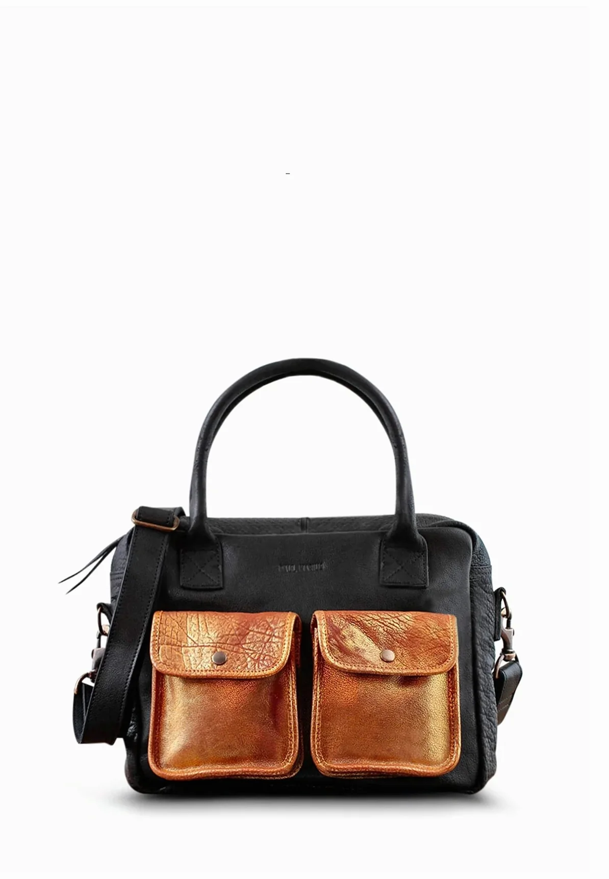 Sac a main Paul marius Le dandy Le dandy Noir dore