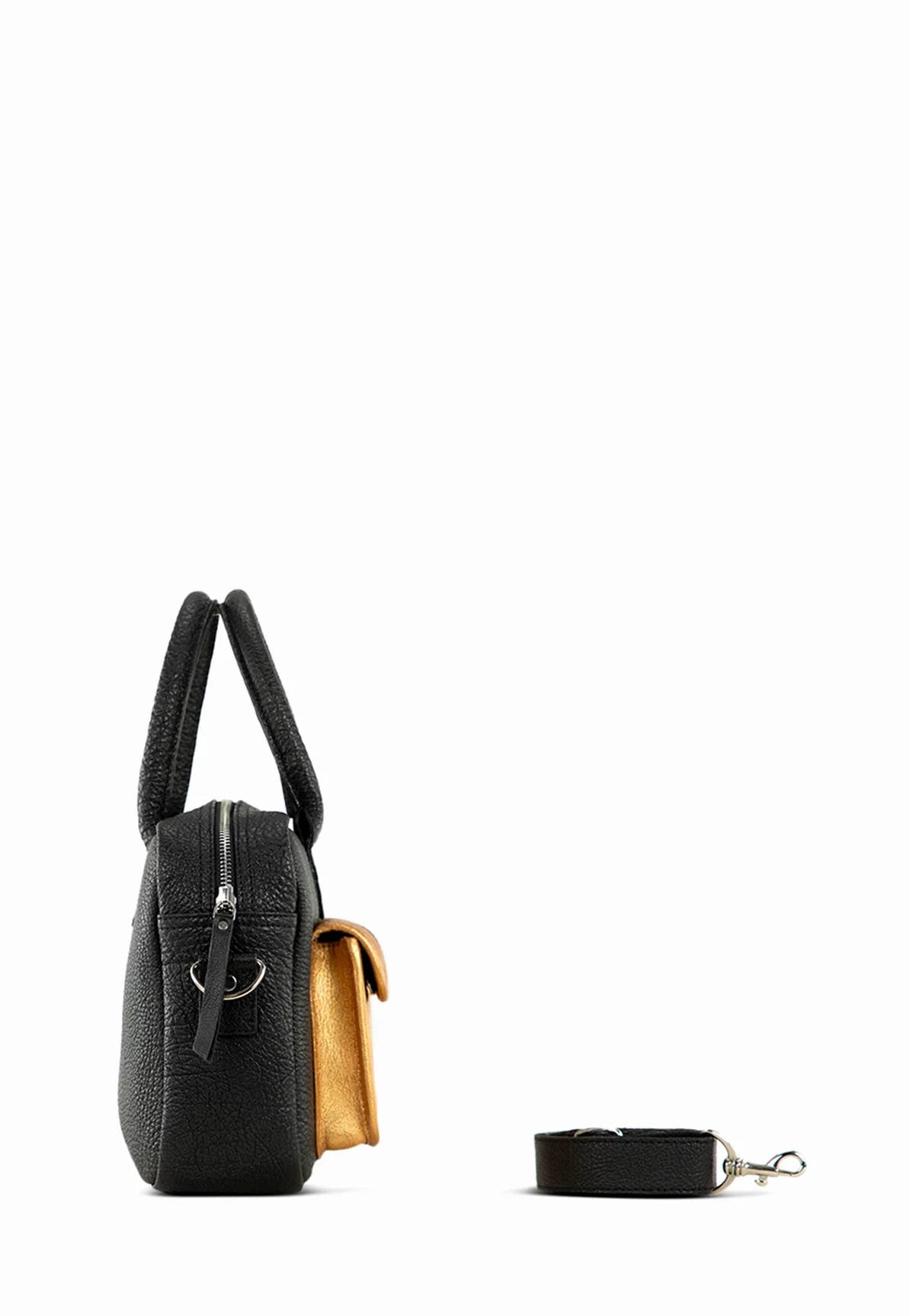 Sac bandouliere Paul marius Le dandy s Le dandy s Noir dore – Image 3